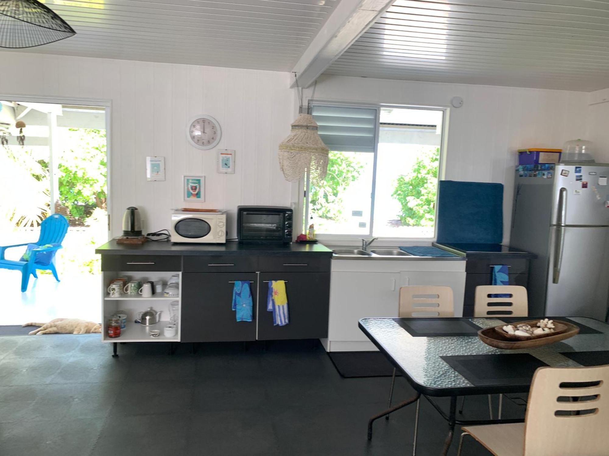 Le Fare Bleu Tiputa Rangiroa Apartman Kültér fotó